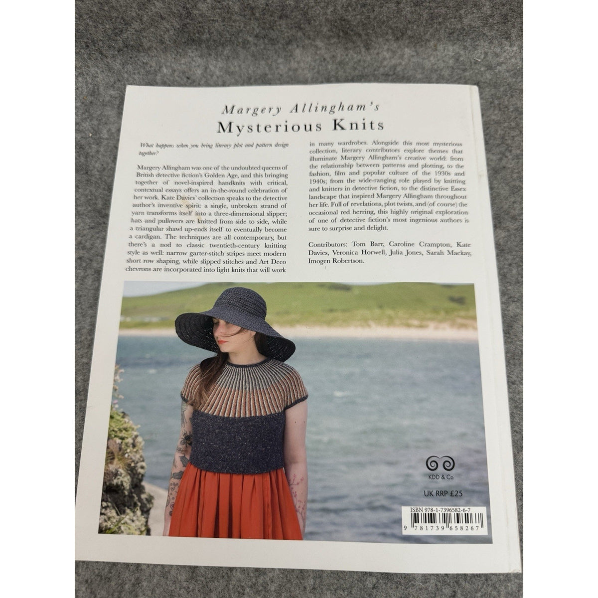 Margery Allingham’s Mysterious Knits Knitting Pattern Book KDD & Co PB