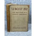 1919 U Boat 202 War Diary German Submarine WWI von Spiegel First UK Edition