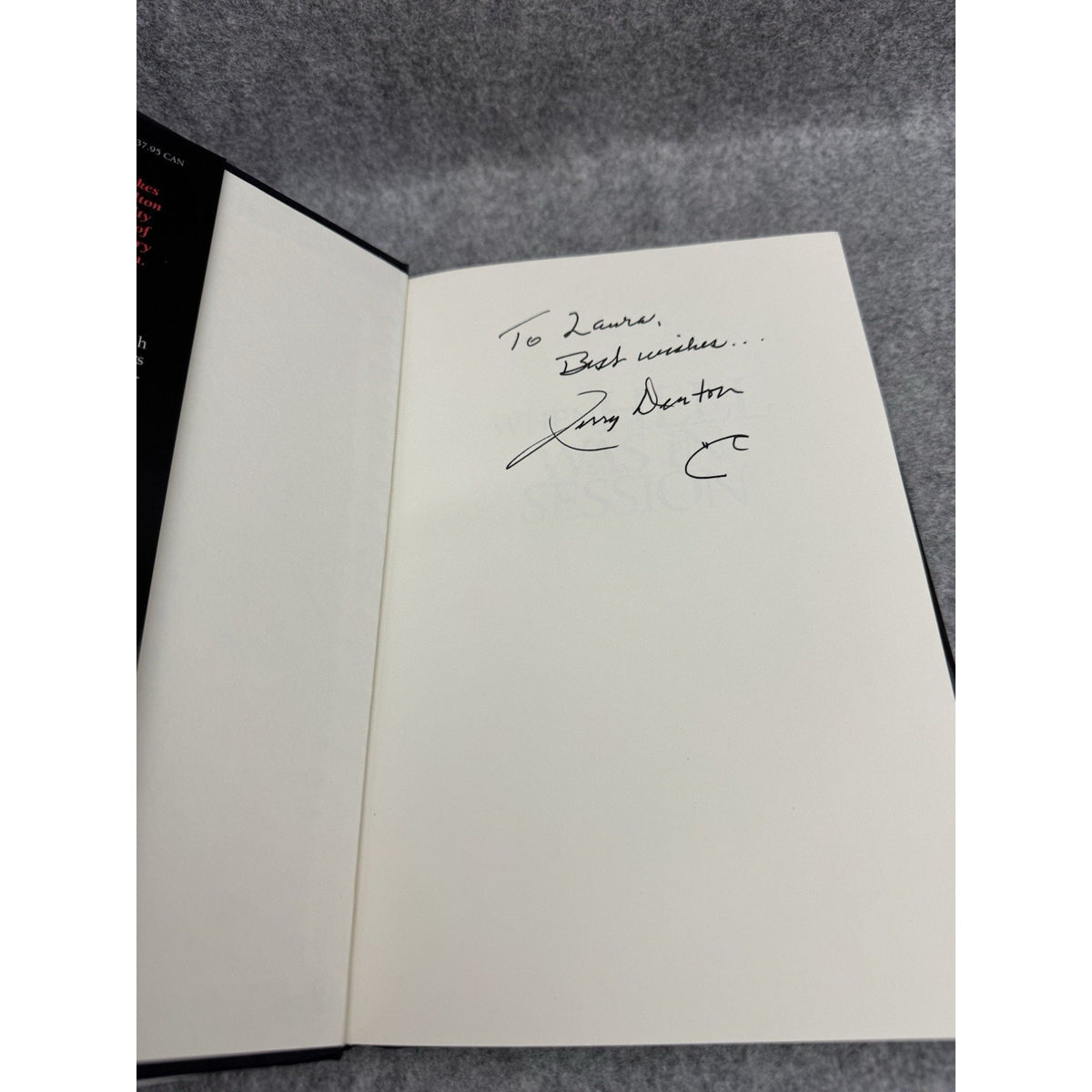 Signed When Hell Was in Session Denton 7th Ed 1st Print HC DJ