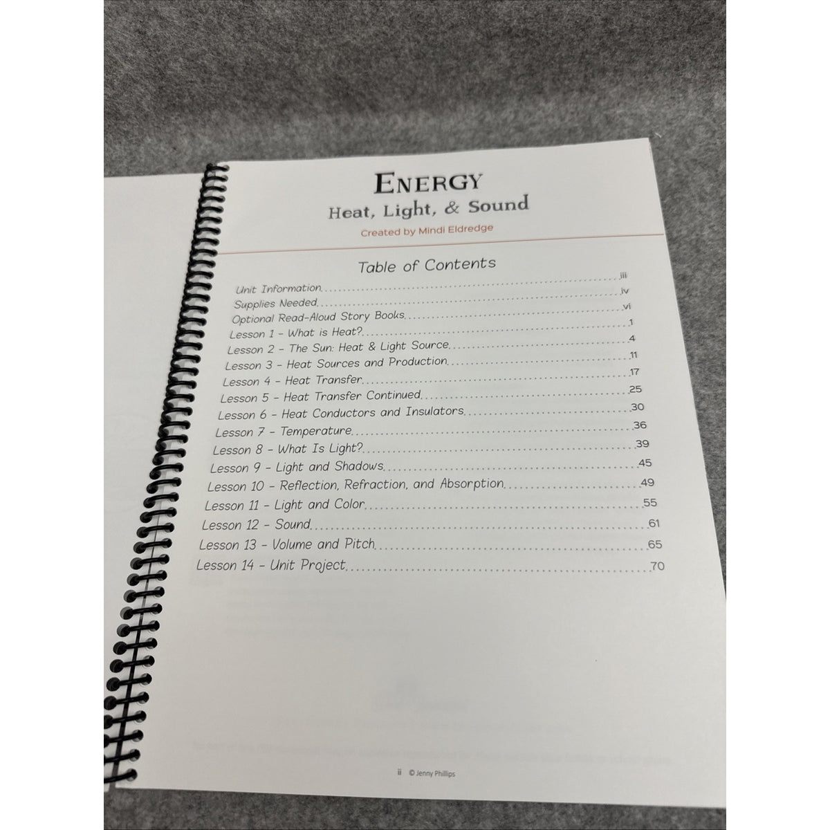 The Good and The Beautiful Energy Science Unit Study K-8 Excellent Condition