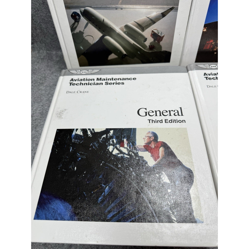 Dale Crane Aviation Maintenance Technician Series 3rd Ed 4 Book Set ASA A&P