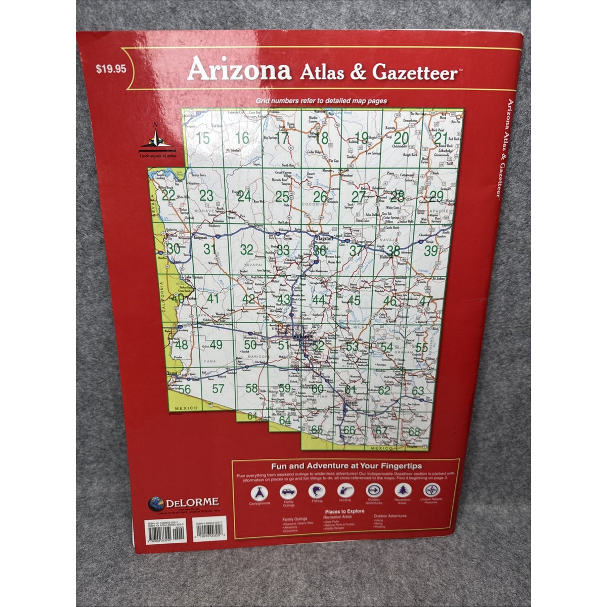Atlas and Gazetteer Ser.: Arizona Atlas and Gazetteer by Langenscheidt (2004,...