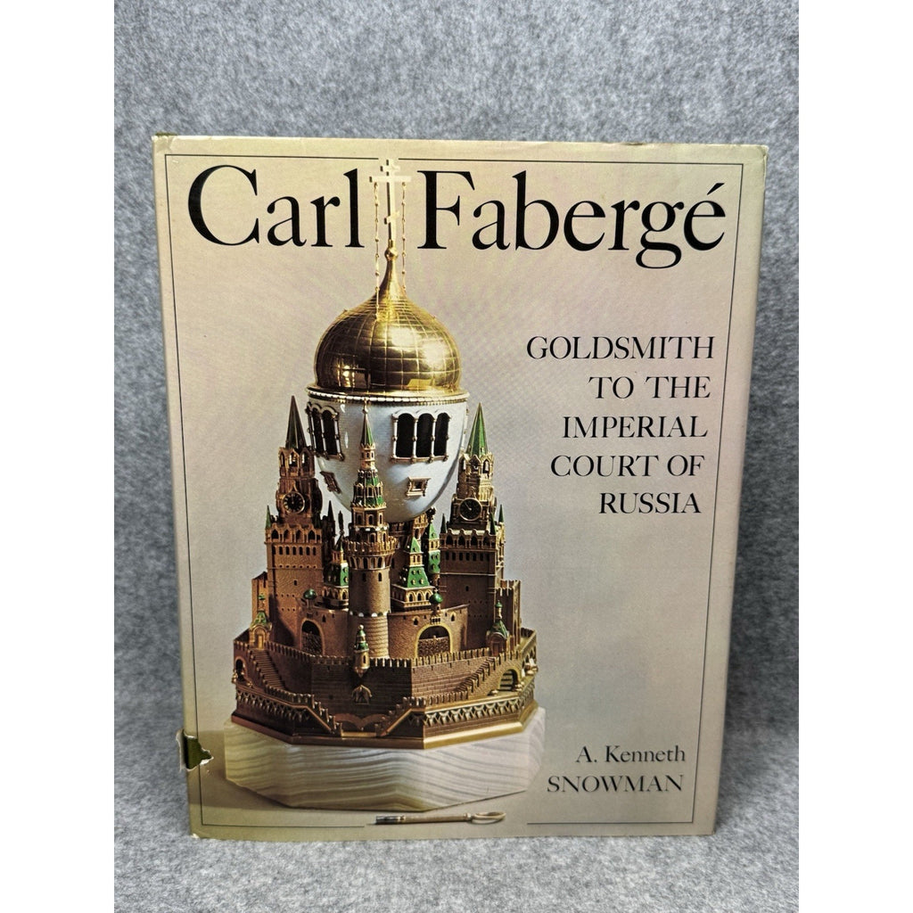 Carl Faberge 1979 First Edition Goldsmith Imperial Court Russia Snowman HC DJ