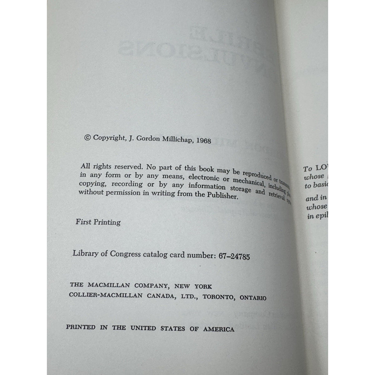 1968 Febrile Convulsions J Gordon Millichap First Printing HC w/DJ