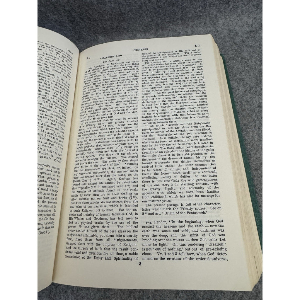 1973 One Volume Bible Commentary J R Dummelow Macmillan Hardcover
