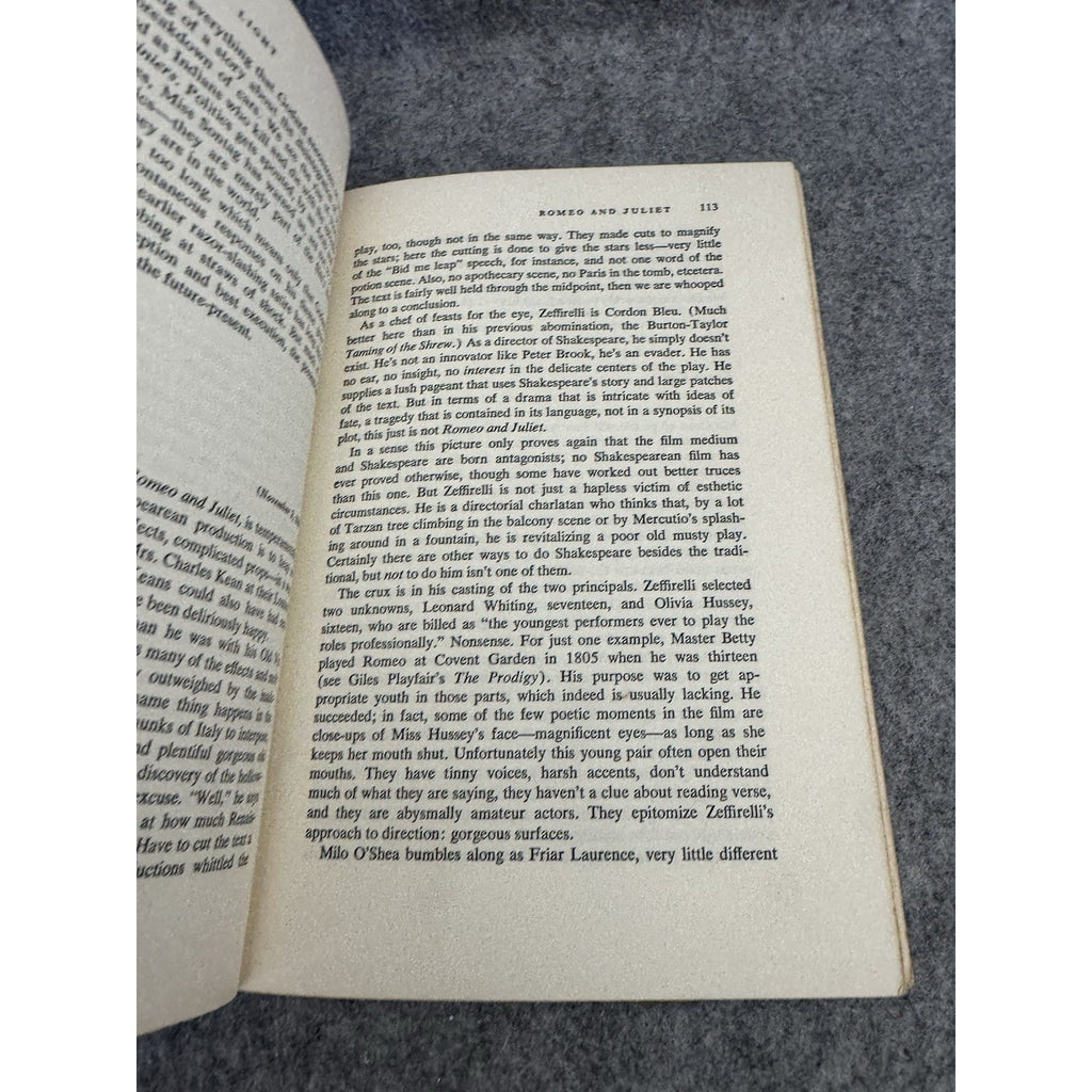 Stanley Kauffmann Figures of Light Film Criticism & Comment 1st Edition HC DJ