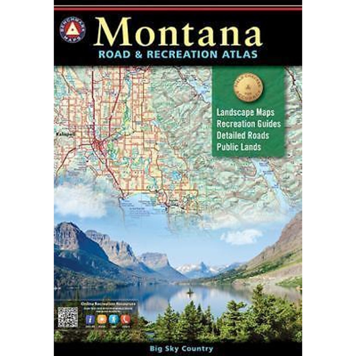 Montana Road & Recreation Atlas (Benchmark)