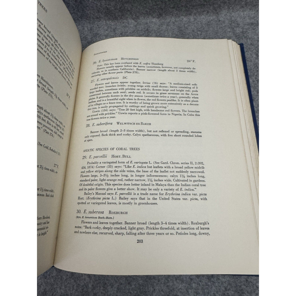 1962 Flowering Trees of the World Edwin A Menninger 1st Edition HC