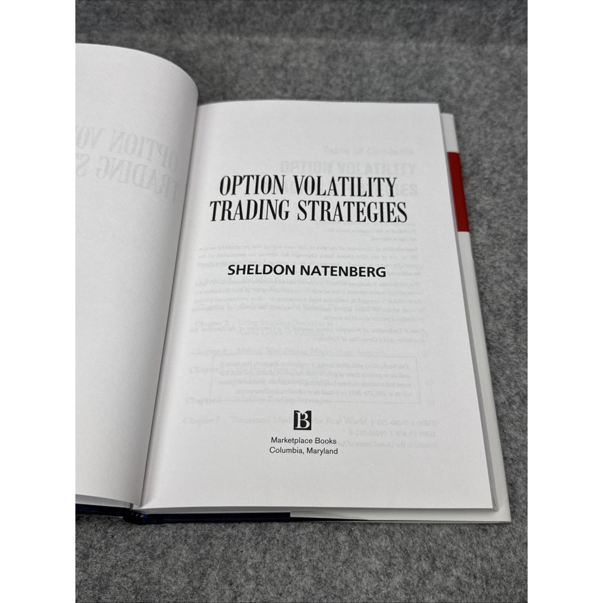 Option Volatility Trading Strategies by Sheldon Natenberg (2013, Hardcover)