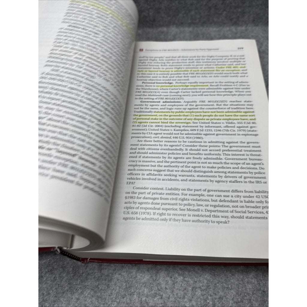 Aspen Casebook Ser.: Evidence under the Rules : Text, Cases, and Problems by...