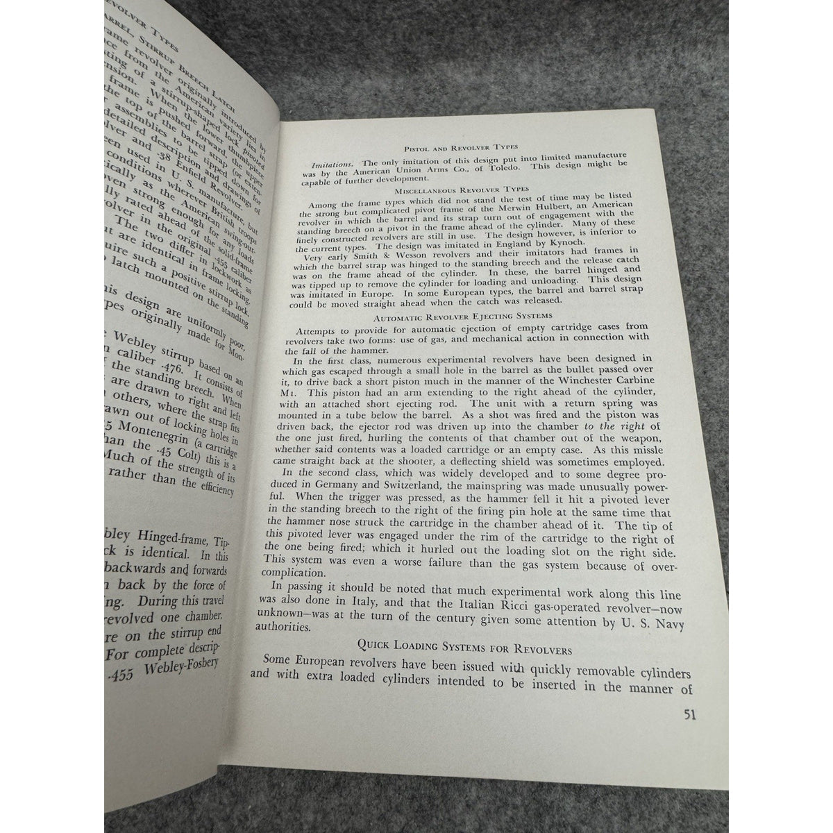 1948 NRA Book of Small Arms Vol 1 Pistols & Revolvers Walter H.B. Smith HC