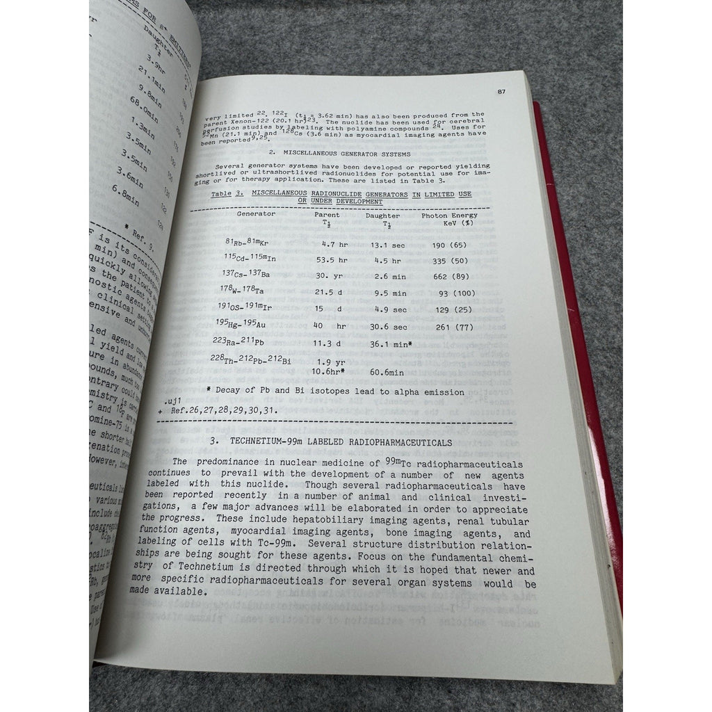 Physics of Nuclear Medicine Recent Advances AAPM Monograph No. 10 1984