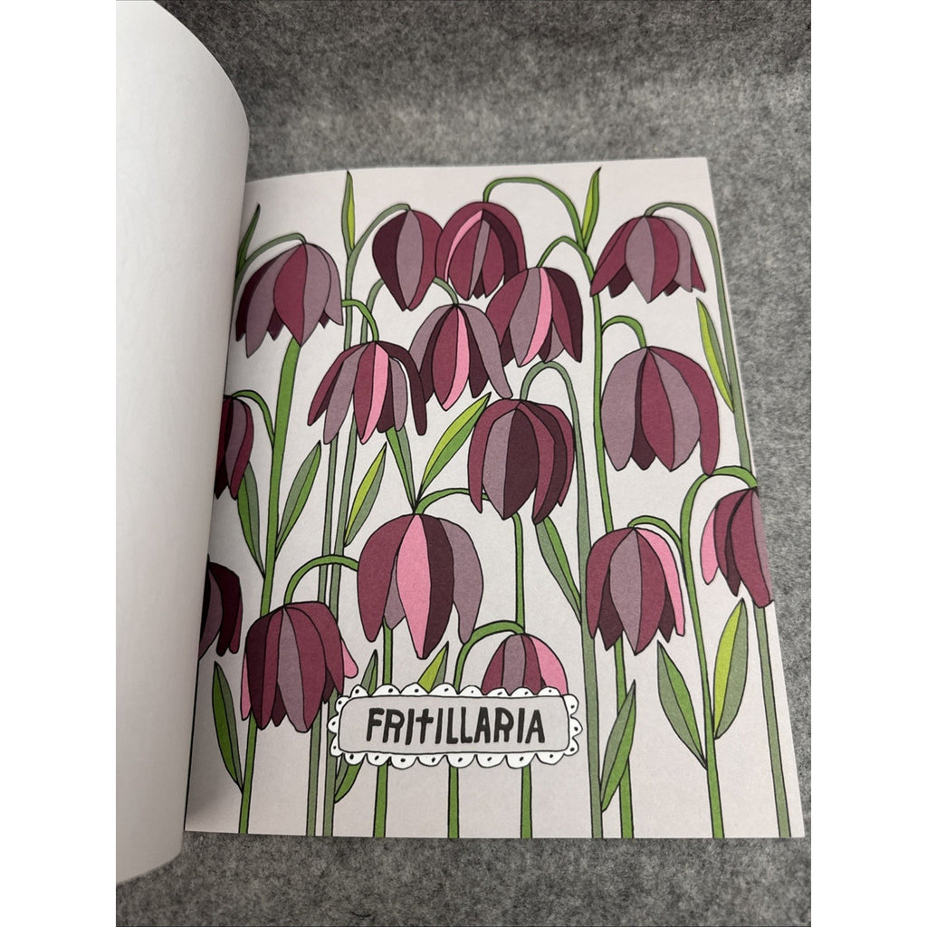 Just Add Color: Wildflowers 30 Original Illustrations to Color, Customize, and