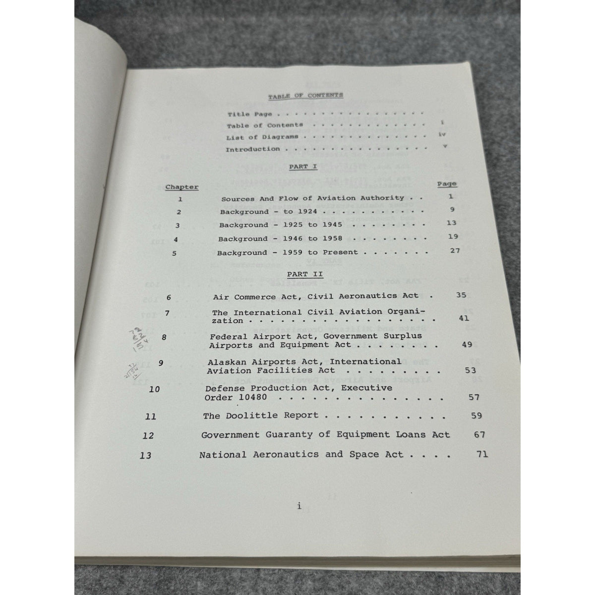 Government and Aviation T.C. Clay Embry-Riddle AS-303 Sixth Edition 1979