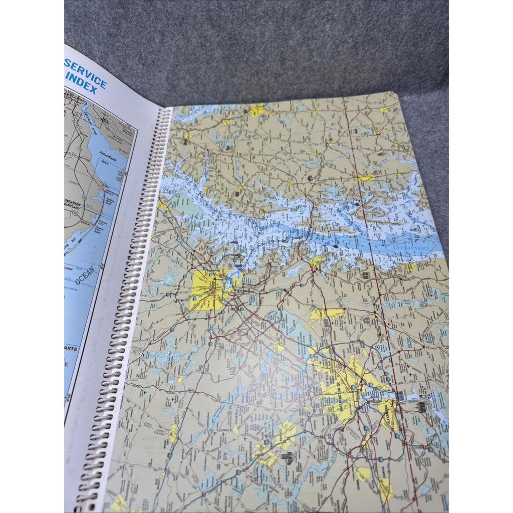 Atlas Chesapeake Bay VA by the Map People Staff ADC (2005, Book, Other)