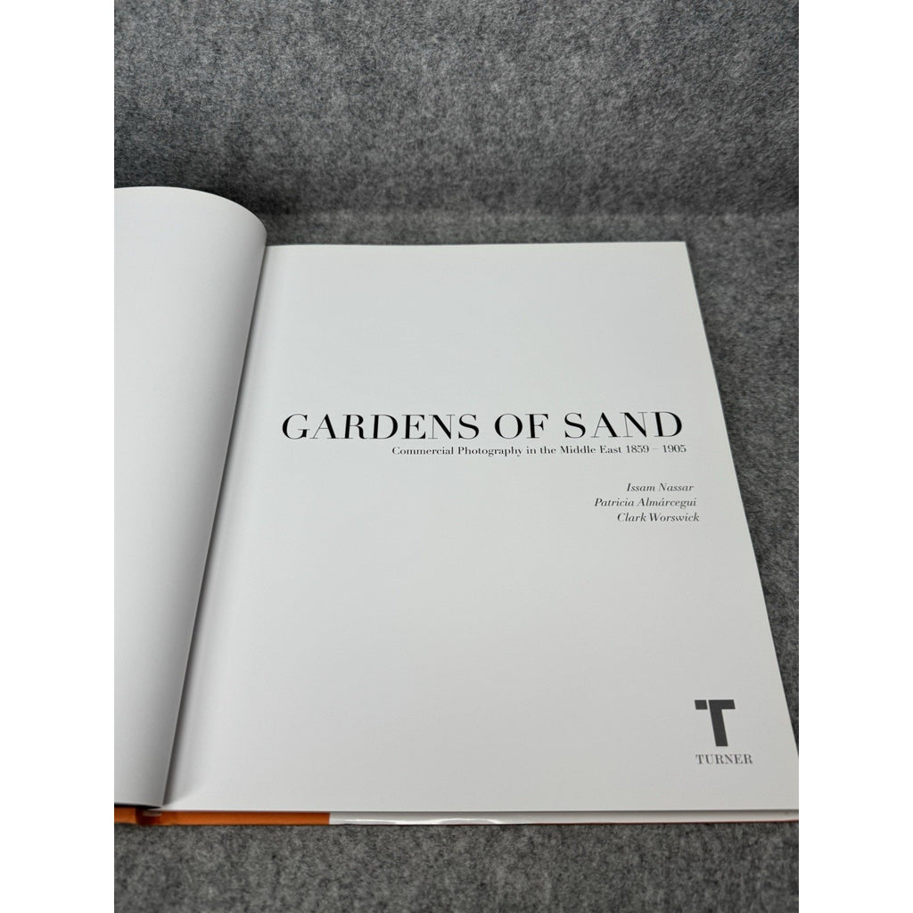 Gardens of Sand 2010 Middle East Photography 1859-1905 Nassar Hardcover DJ