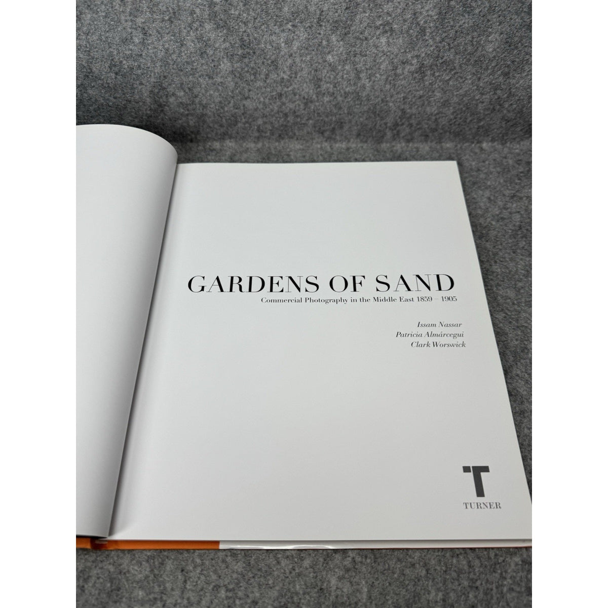 Gardens of Sand 2010 Middle East Photography 1859-1905 Nassar Hardcover DJ