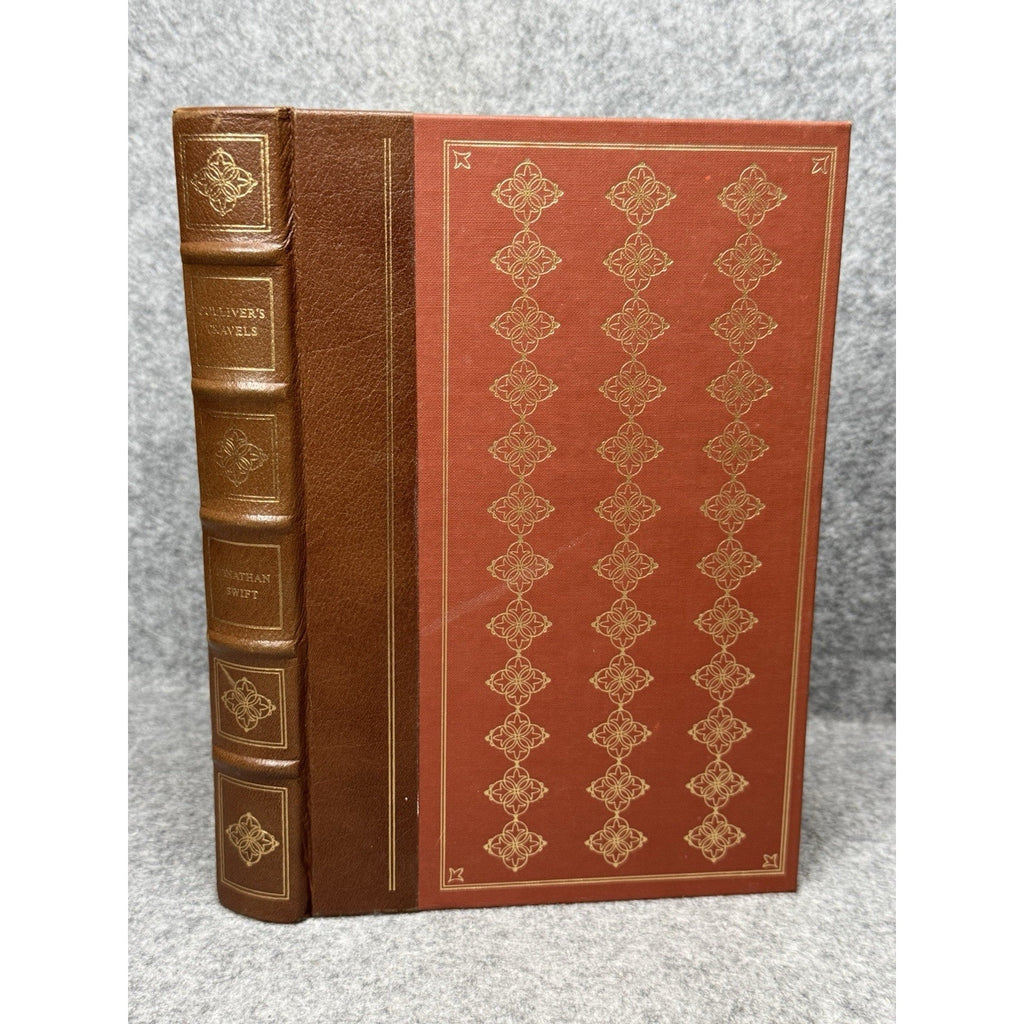 Gulliver’s Travels Jonathan Swift Franklin Library 1979 Gilt Illustrated HC